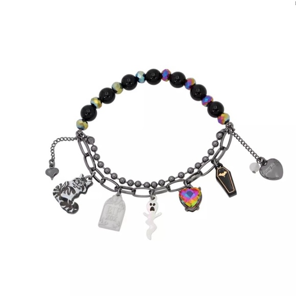 Betsey Johnson Ghost Charm
Stretch Bracelet -New -Halloween - Picture 1 of 3